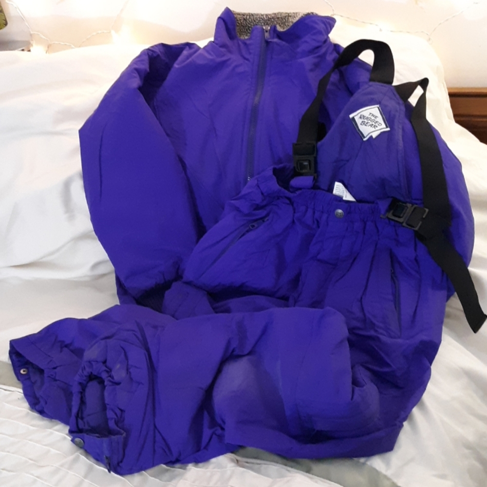 Rugged Bear Girls Ski Suit Set Jacket and Pants